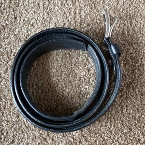 Used leather belt.